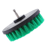 Max Power Scrubber Cleaning Drill Brush Tub Cleaner Green Medium Brush 5inch