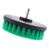 Max Power Scrubber Cleaning Drill Brush Tub Cleaner Green Medium Brush 5inch