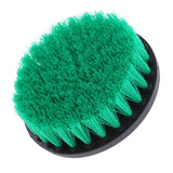 Max Power Scrubber Cleaning Drill Brush Tub Cleaner Green Medium Brush 5inch
