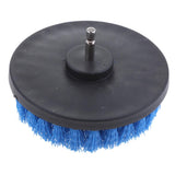 Max Power Scrubber Cleaning Drill Brush Tub Cleaner Blue Medium Brush 5inch