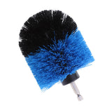 Max Power Scrubber Cleaning Drill Brush Tub Cleaner Blue Medium Brush 3.5inch