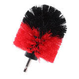 Max Power Scrubber Cleaning Drill Brush Tub Cleaner Red Thick Brush 3.5inch