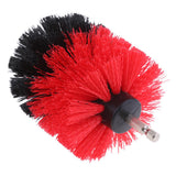Max Power Scrubber Cleaning Drill Brush Tub Cleaner Red Thick Brush 3.5inch