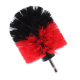 Max Power Scrubber Cleaning Drill Brush Tub Cleaner Red Thick Brush 3.5inch