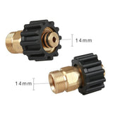 Max Pressure Washer Twist Connect M22M X M22F Solid Brass Coupling Adapter C