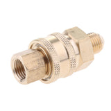 Max Quick Release Nozzle Pressure Washer Hose Adaptor Connector Nozzle Gold B