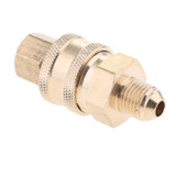 Max Quick Release Nozzle Pressure Washer Hose Adaptor Connector Nozzle Gold B