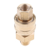 Max Quick Release Nozzle Pressure Washer Hose Adaptor Connector Nozzle Gold B