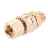 Max Quick Release Nozzle Pressure Washer Hose Adaptor Connector Nozzle Gold E