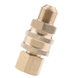 Max Quick Release Nozzle Pressure Washer Hose Adaptor Connector Nozzle Gold E