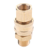 Max Quick Release Nozzle Pressure Washer Hose Adaptor Connector Nozzle Gold E