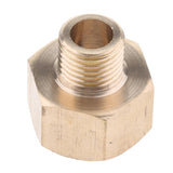 Max Pressure Washer Swivel Brass Hose Adapter Connector 22mm F to 14mm M- Flat