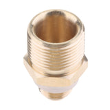 Max Pressure Washer Swivel Brass Hose Adapter Connector 22mm M to 14mm Male