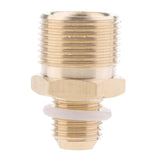 Max Pressure Washer Swivel Brass Hose Adapter Connector 22mm M to 14mm Male