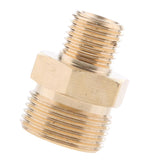 Max Pressure Washer Swivel Brass Hose Adapter Connector 22mm M to 14mm M