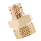 Max Pressure Washer Swivel Brass Hose Adapter Connector 22mm M to 14mm M