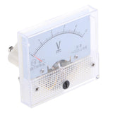 Max 85C1 DC Rectangle Ammeter Amp Current Tester Analog Panel Voltmeter 0-5 V