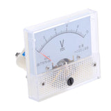 Max 85C1 DC Rectangle Ammeter Amp Current Tester Analog Panel Voltmeter 0-10 V