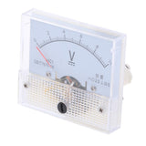 Max 85C1 DC Rectangle Ammeter Amp Current Tester Analog Panel Voltmeter 0-10 V