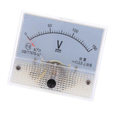 Max 85C1 DC Rectangle Ammeter Amp Current Tester Analog Panel Voltmeter 0-150 V