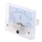 Max 85C1 DC Rectangle Ammeter Amp Current Tester Analog Panel Voltmeter 0-150 V