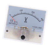 Max 85C1 DC Rectangle Ammeter Amp Current Tester Analog Panel Voltmeter 0-450 V