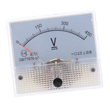 Max 85C1 DC Rectangle Ammeter Amp Current Tester Analog Panel Voltmeter 0-450 V