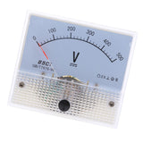 Max 85C1 DC Rectangle Ammeter Amp Current Tester Analog Panel Voltmeter 0-500 V