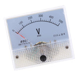 Max 85C1 DC Rectangle Ammeter Amp Current Tester Analog Panel Voltmeter 0-500 V