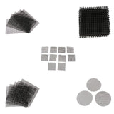 Max Plastic Drainage Mesh Sheet Bonsai Flowerpot Bottom Net Bug Pest Control 30 x 20 cm 5pcs
