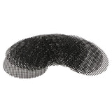 Max Plastic Drainage Mesh Sheet Bonsai Flowerpot Bottom Net Bug Pest Control 10 cm 10pcs