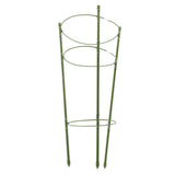 Max Plant Support Rings Garden Trellis Climbing Plants Flowers Grow Cage 60cm