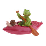 Max Water Floating Turtle Lotus Leaf Ornament Pond Decor 8 Rose Red Raft Turtle