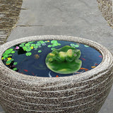 Max Simulation Resin Floating Frogs Fairy Garden Terrarium Outdoor Statues B