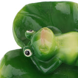 Max Simulation Resin Floating Frogs Fairy Garden Terrarium Outdoor Statues B