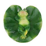 Max Simulation Resin Floating Frogs Fairy Garden Terrarium Outdoor Statues B