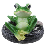 Max Simulation Resin Floating Frogs Fairy Garden Terrarium Outdoor Statues E