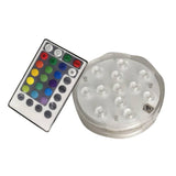 Max Waterproof Pool Wall Light LED Color Changing Remote Control 10cm 12 LED