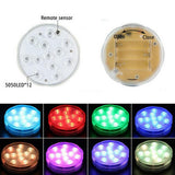 Max Waterproof Pool Wall Light LED Color Changing Remote Control 10.5cm 12 LED