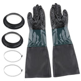 Max Pair of Gloves Heavy Duty 210mm Glove Holder & Clamp for Sand Blast Cabinet