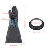 Max Pair of Gloves Heavy Duty 210mm Glove Holder & Clamp for Sand Blast Cabinet