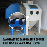 Max Pair of Gloves Heavy Duty 210mm Glove Holder & Clamp for Sand Blast Cabinet