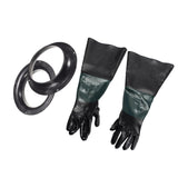 Max Pair of Gloves Heavy Duty with 2pc 210mm Glove Holder for Sand Blast Cabinet