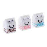 Max Mini Resin Crafts Landscape Ornaments Home Garden Decoration 3pcs Milk