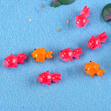 Max 10Pc Miniature Dollhouse Bonsai Craft Garden Landscape Goldfish Decor Orange