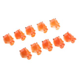 Max 10Pc Miniature Dollhouse Bonsai Craft Garden Landscape Goldfish Decor Orange