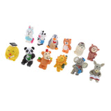 Max 12pcs Micro Landscape Decoration Animal Miniature Fairy Garden Bonsai Craft 1