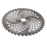 Max 1Pc Garden Carbide Tip Brush Cutter Trimmer Weed Eater Blade 40 Tooth 9inch
