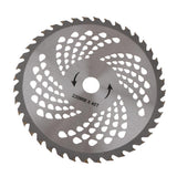 Max 1Pc Garden Carbide Tip Brush Cutter Trimmer Weed Eater Blade 40 Tooth 9inch