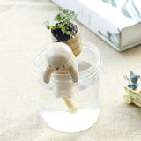 Max Creative Ceramic Mini Backpack Self Watering Animal Flower Pot Sea Dog